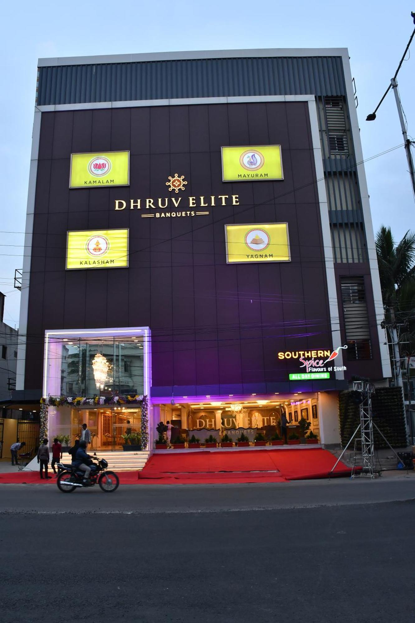 Dhruv Elite And Banquets Hotel Хидерабад Екстериор снимка